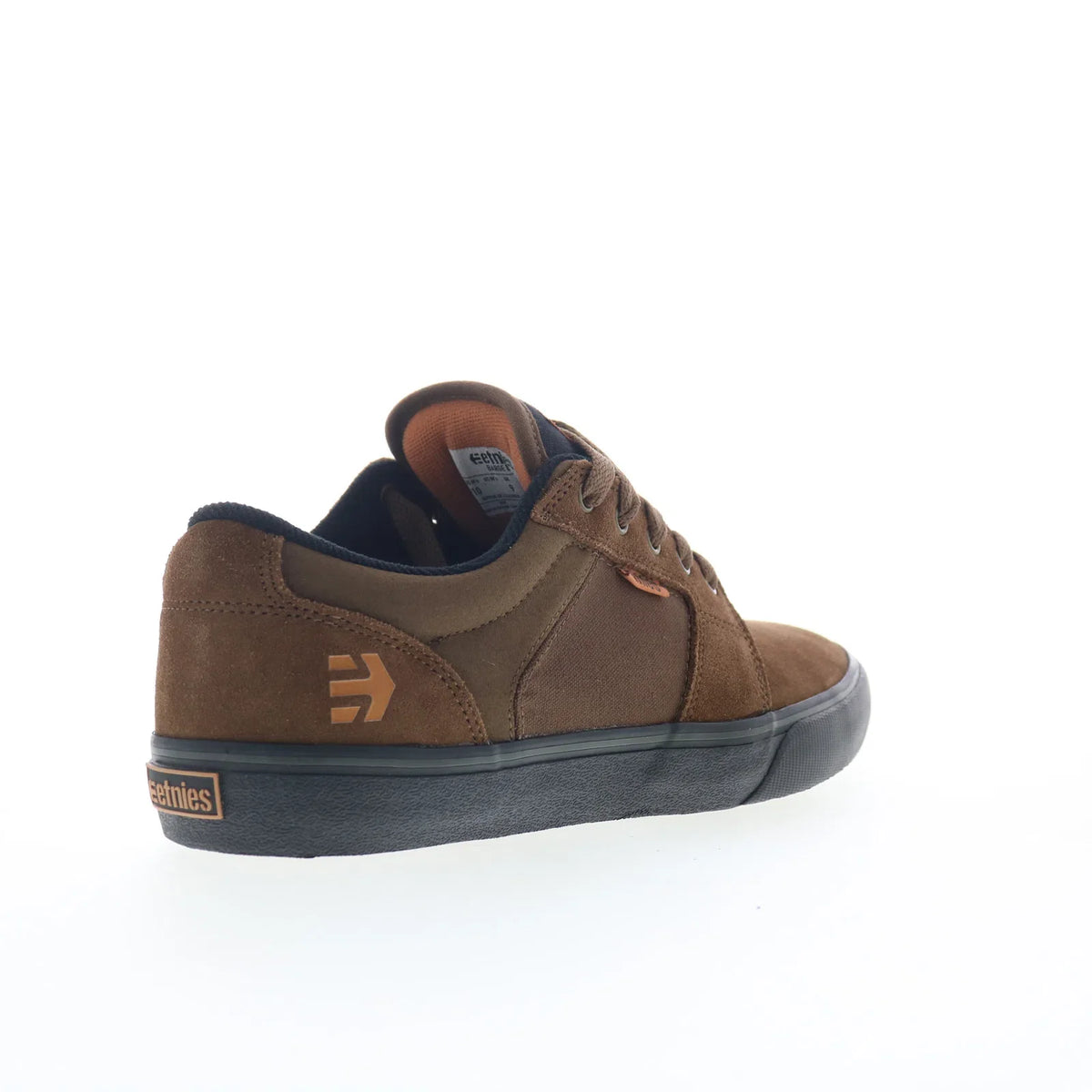 Etnies Barge LS 4101000351201 Mens Brown Skate Inspired Sneakers Shoes
