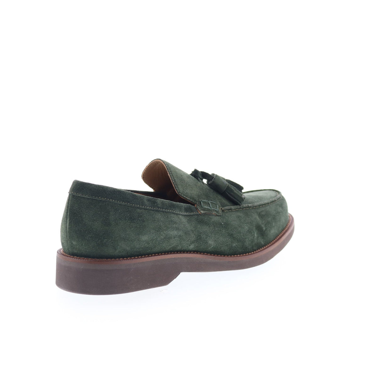 Pastori by Di Bianco Gordian Mens Green Loafers & Slip Ons Casual Shoes