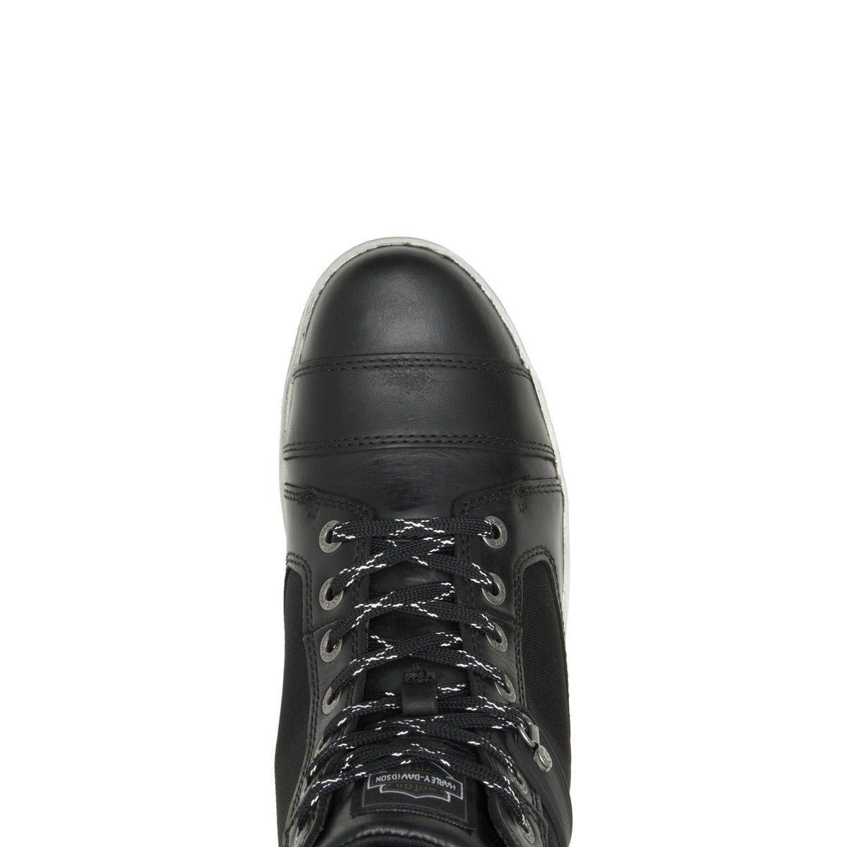 Harley-Davidson Gilmore D96177 Mens Black Leather Lifestyle Sneakers Shoes
