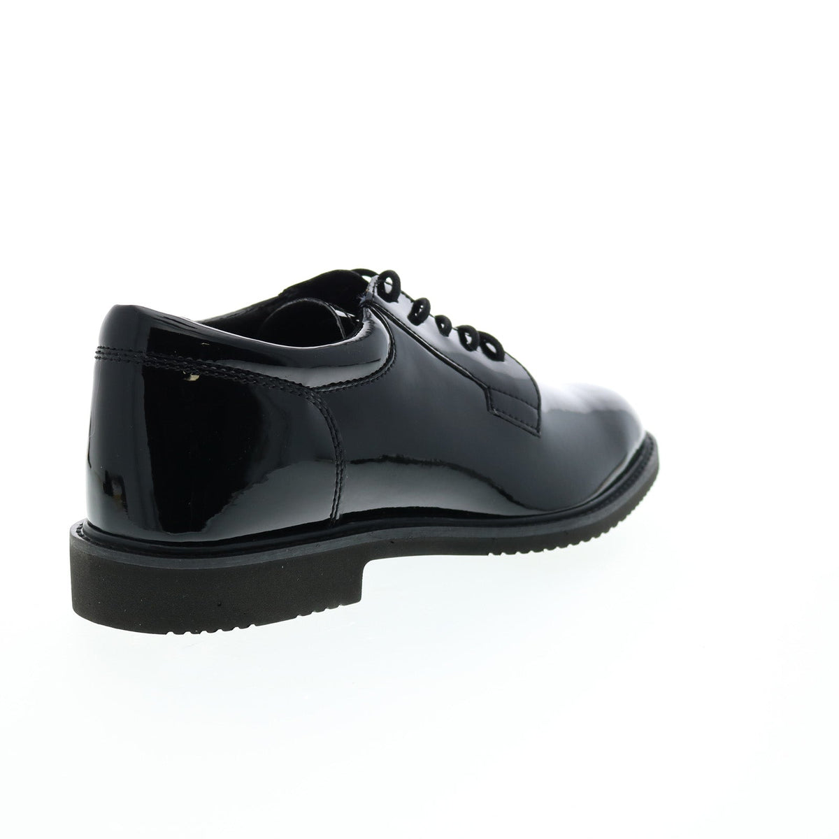 Bates Sentry Lux High Gloss E01851 Mens Black Oxfords Plain Toe Shoes