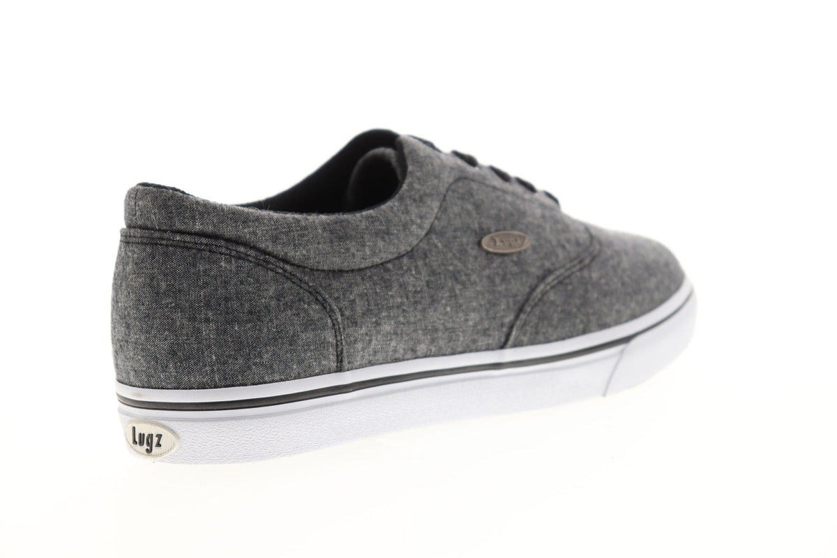 Lugz Vet MVETLCHC-060 Mens Gray Canvas Lace Up Lifestyle Sneakers Shoes