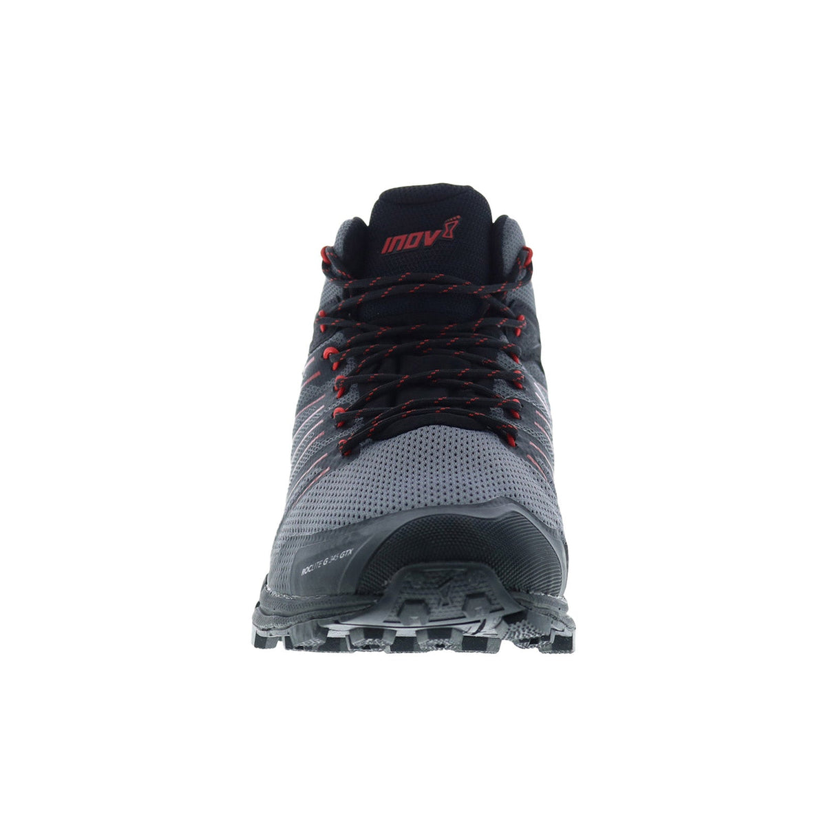 Inov-8 Roclite G 345 GTX 000802-GYBKRD Mens Gray Mesh Lace Up Hiking Boots
