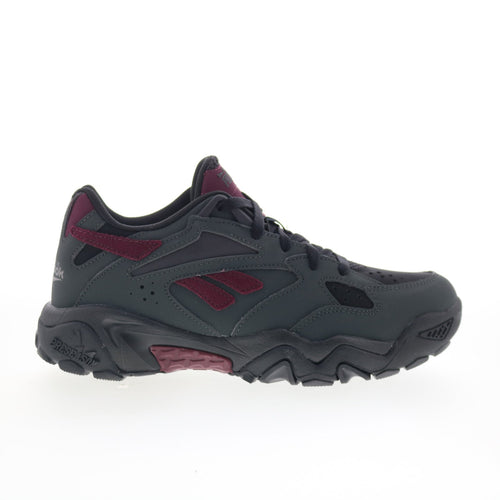 Reebok Preseason 94 Low Mens Gray Leather Lace Up Lifestyle Sneakers Shoes