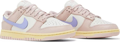 Nike Womens Dunk Low Sneakers - 'Pink Oxford'