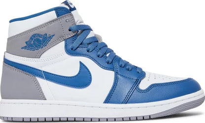 Nike Mens Air Jordan 1 Retro High OG Sneakers - 'True Blue'