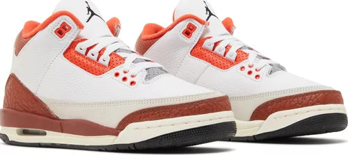 Nike Grade School Womens Air Jordan 3 Retro Sneakers - 'Mars Stone'
