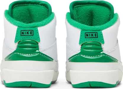 Nike Toddlers Air Jordan 2 Retro Sneakers - 'Lucky Green'
