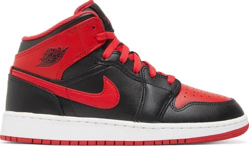 Nike Grade School Womens Air Jordan 1 Mid Sneakers - 'Alternate Bred'