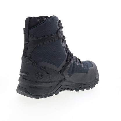 Original Swat Alpha Fury 8" Side-Zip Safety Mens Black Wide Tactical Boots