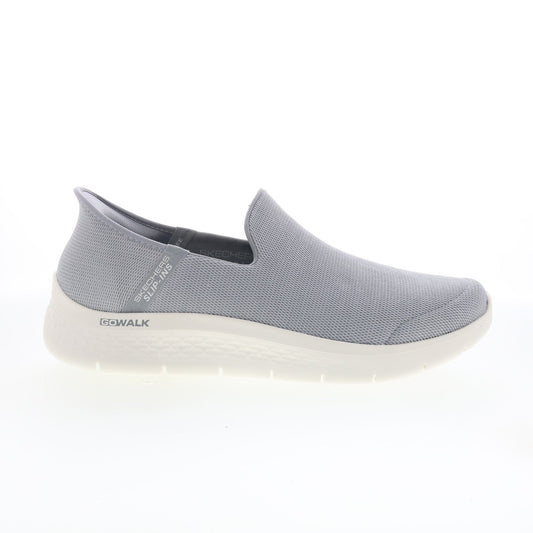 Skechers Slip-Ins Go Walk Flex Louis Mens Gray Lifestyle Sneakers Shoes