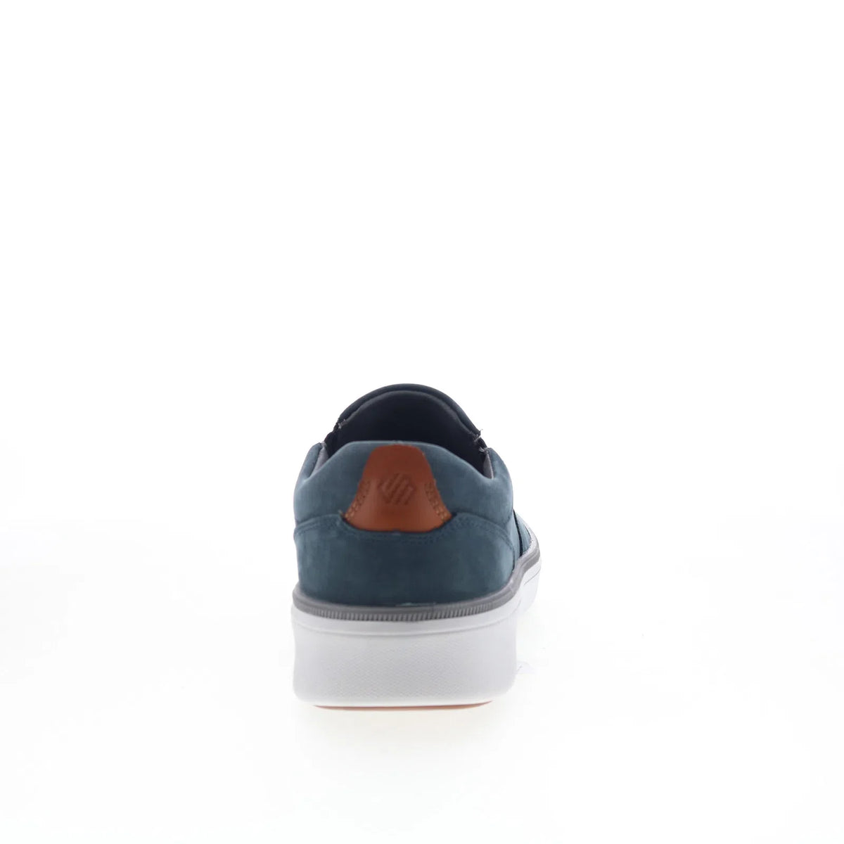 Johnston & Murphy 25-9059 Mens Blue Leather Slip On Lifestyle Sneakers Shoes