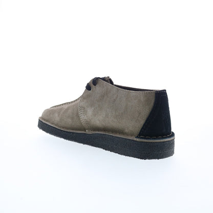Clarks Desert Trek 26173652 Mens Gray Oxfords & Lace Ups Casual Shoes