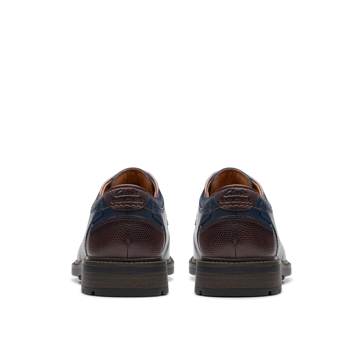 Clarks Un Shire Vibe 26176914 Mens Blue Oxfords & Lace Ups Cap Toe Shoes