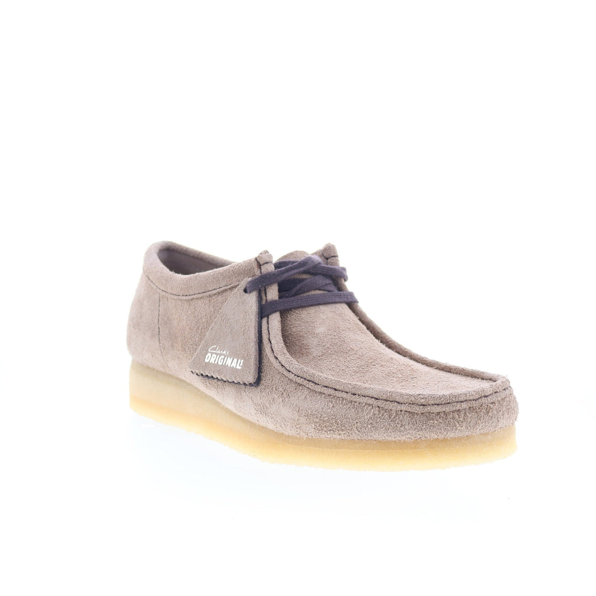 Clarks Wallabee 26181140 Mens Beige Suede Oxfords & Lace Ups Casual Shoes