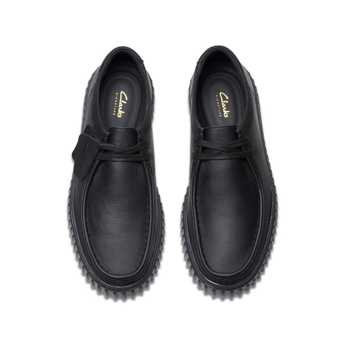 Clarks Torhill LO 26181385 Mens Black Oxfords & Lace Ups Casual Shoes