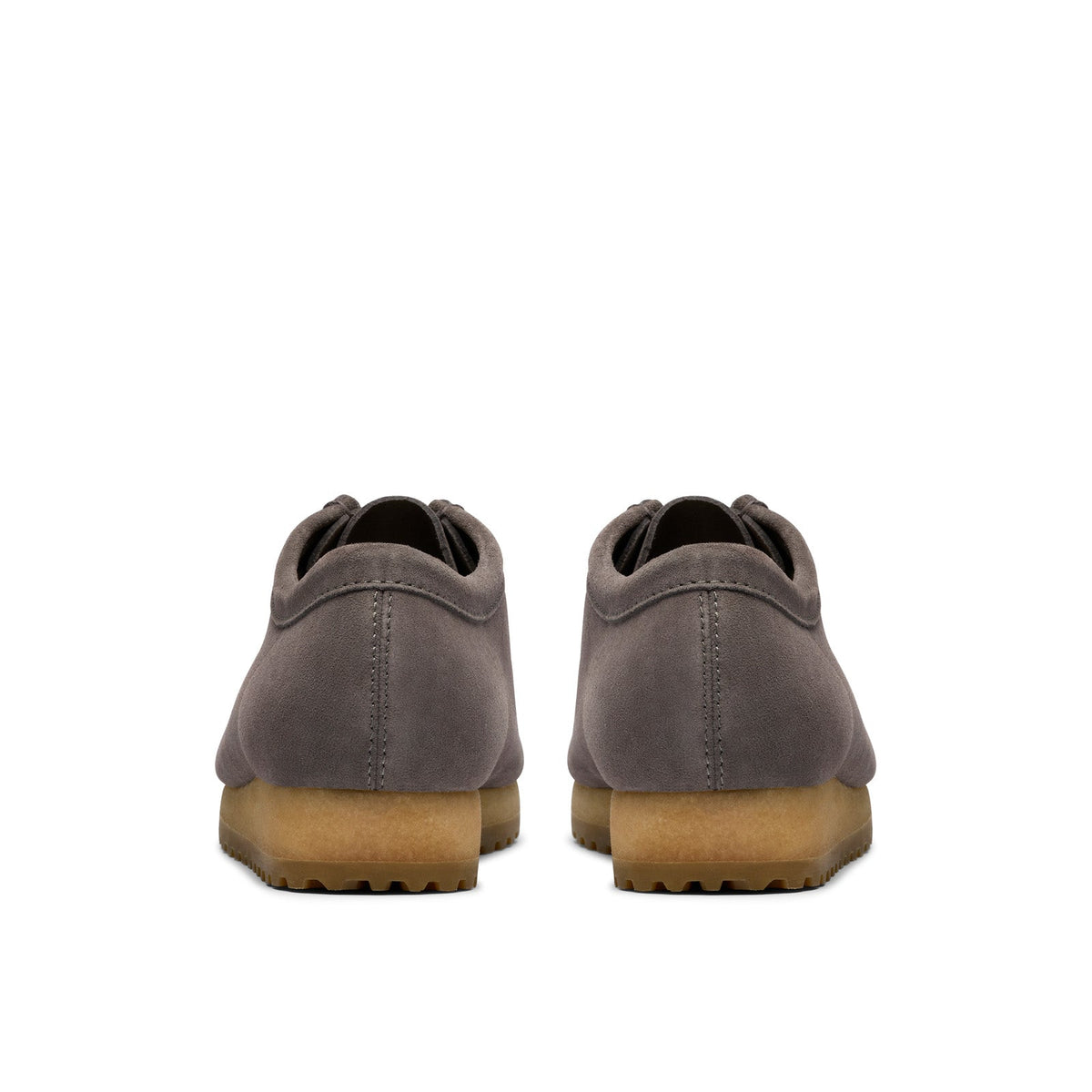 Clarks Wallabee RB 26183095 Mens Gray Oxfords & Lace Ups Casual Shoes