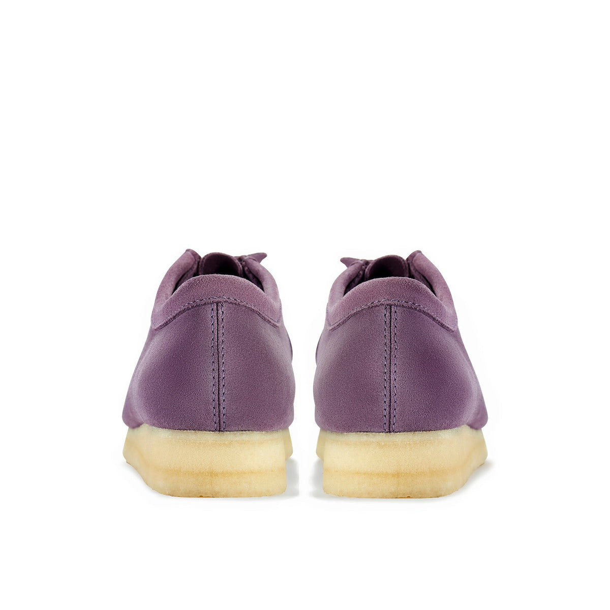 Clarks Wallabee 26183759 Mens Purple Suede Oxfords & Lace Ups Casual Shoes