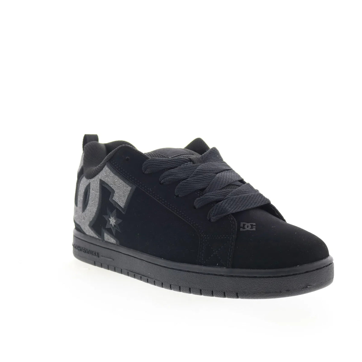 DC Court Graffik SE 300927-KDW Mens Black Skate Inspired Sneakers Shoes
