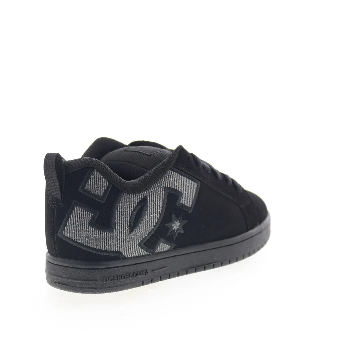 DC Court Graffik SE 300927-KDW Mens Black Skate Inspired Sneakers Shoes