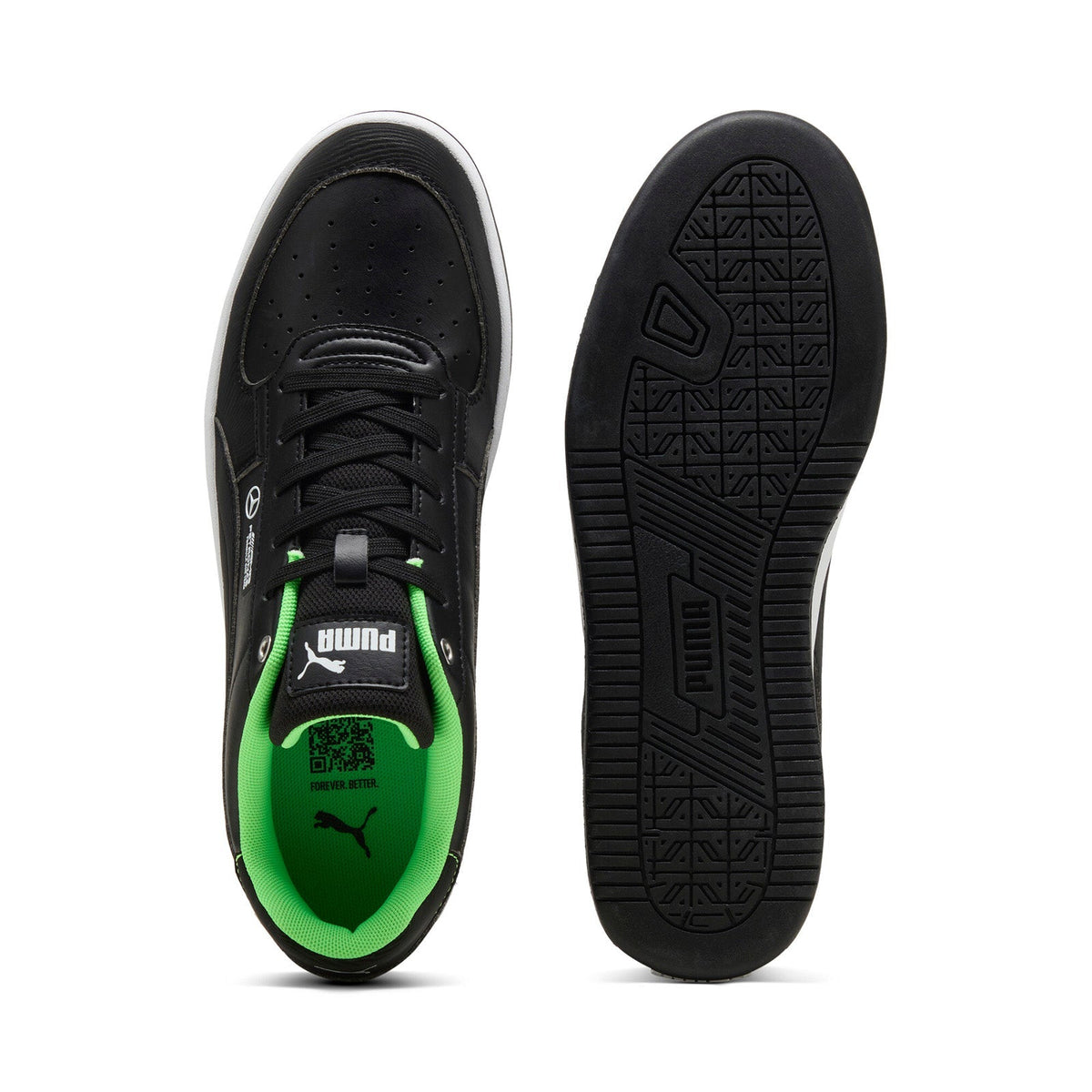 Puma Mercedes AMG Petronas F1 Caven 2.0 Mens Black Sneakers Shoes