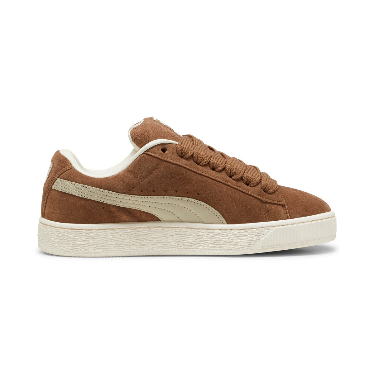 Puma Suede XL 39520518 Mens Brown Suede Lace Up Lifestyle Sneakers Shoes