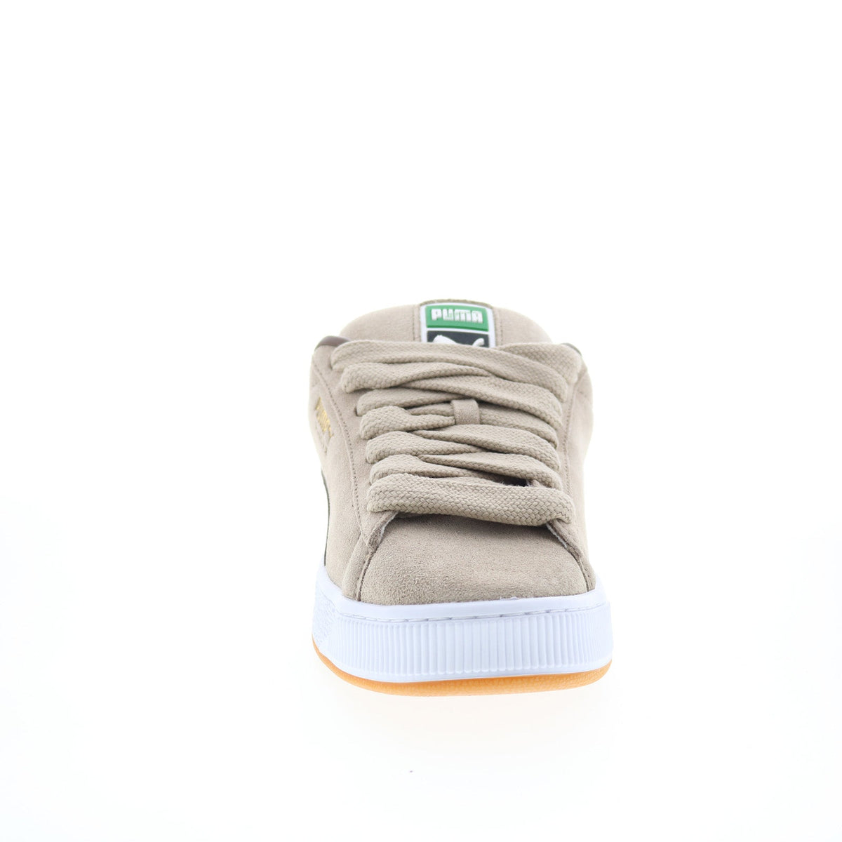 Puma Suede XL 39520578 Mens Gray Suede Lifestyle Sneakers Shoes