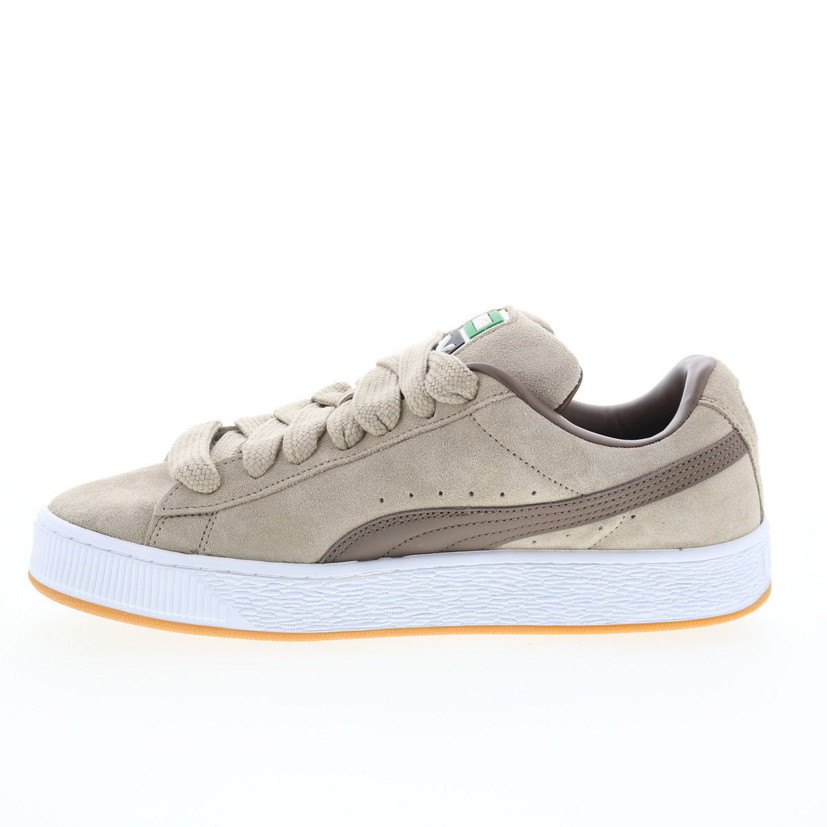 Puma Suede XL 39520578 Mens Gray Suede Lifestyle Sneakers Shoes