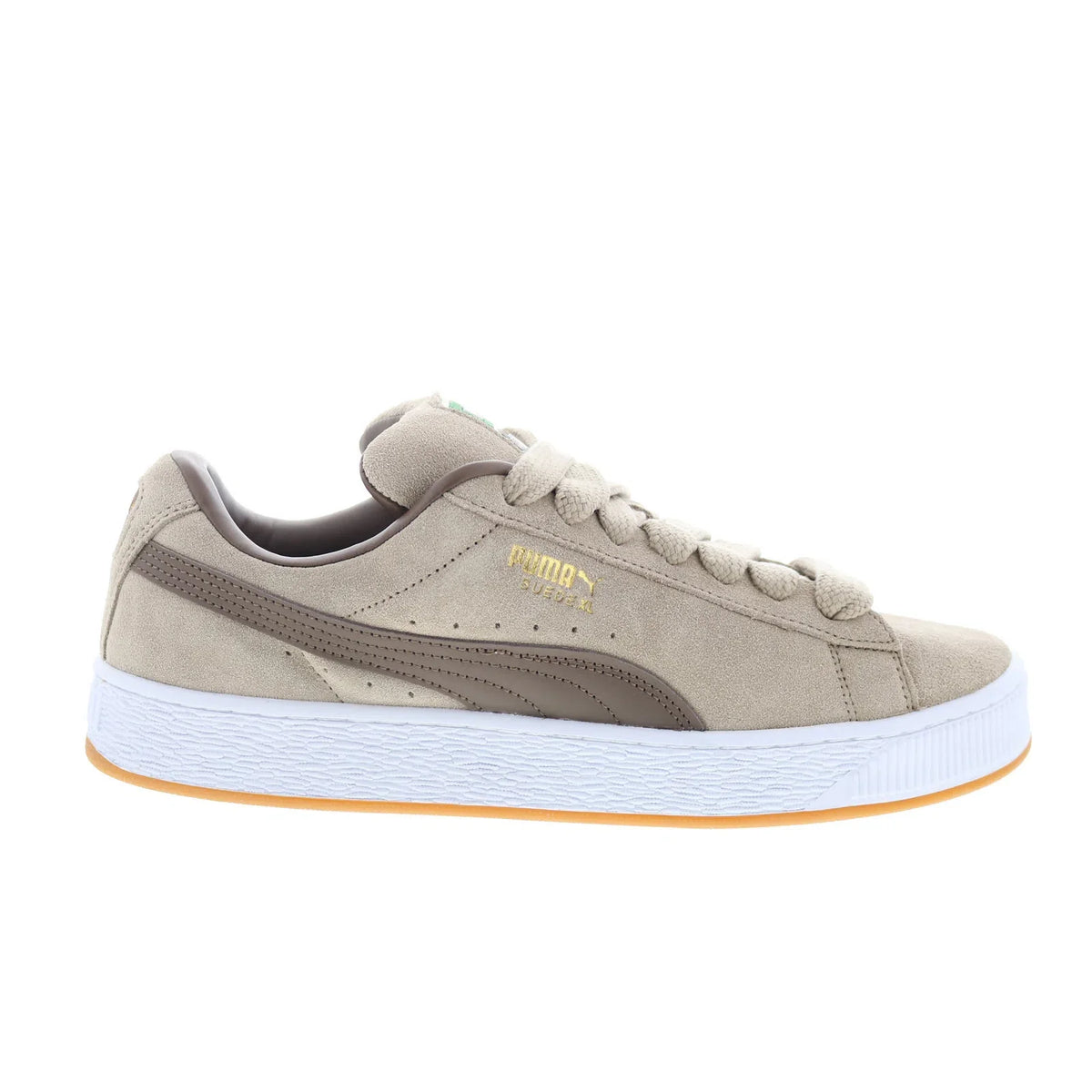 Puma Suede XL 39520578 Mens Gray Suede Lifestyle Sneakers Shoes