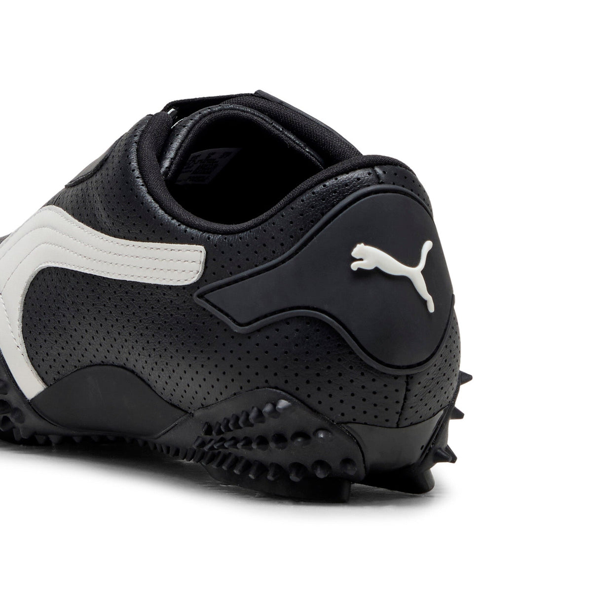Puma Mostro Perf 39733102 Mens Black Leather Strap Lifestyle Sneakers Shoes