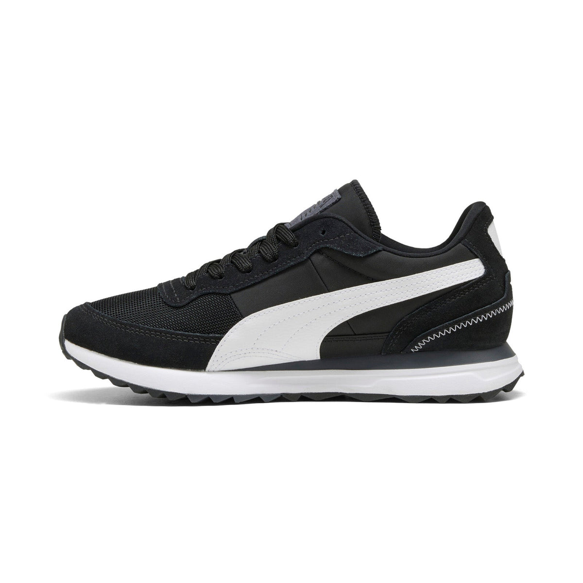 Puma Road Rider SD 39737730 Mens Black Suede Lifestyle Sneakers Shoes