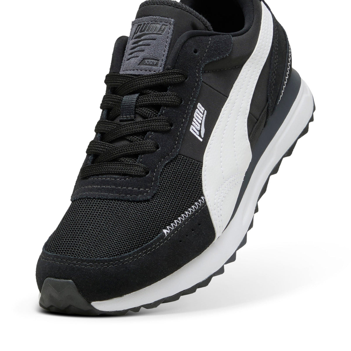 Puma Road Rider SD 39737730 Mens Black Suede Lifestyle Sneakers Shoes