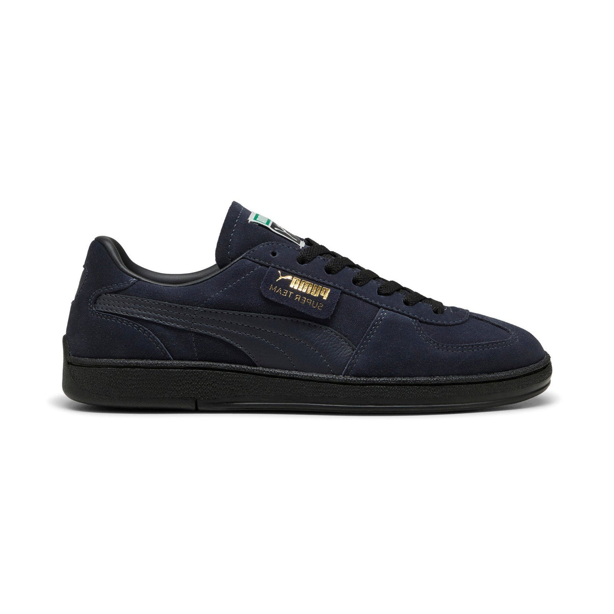 Puma Super Team SD 39852806 Mens Blue Suede Lifestyle Sneakers Shoes