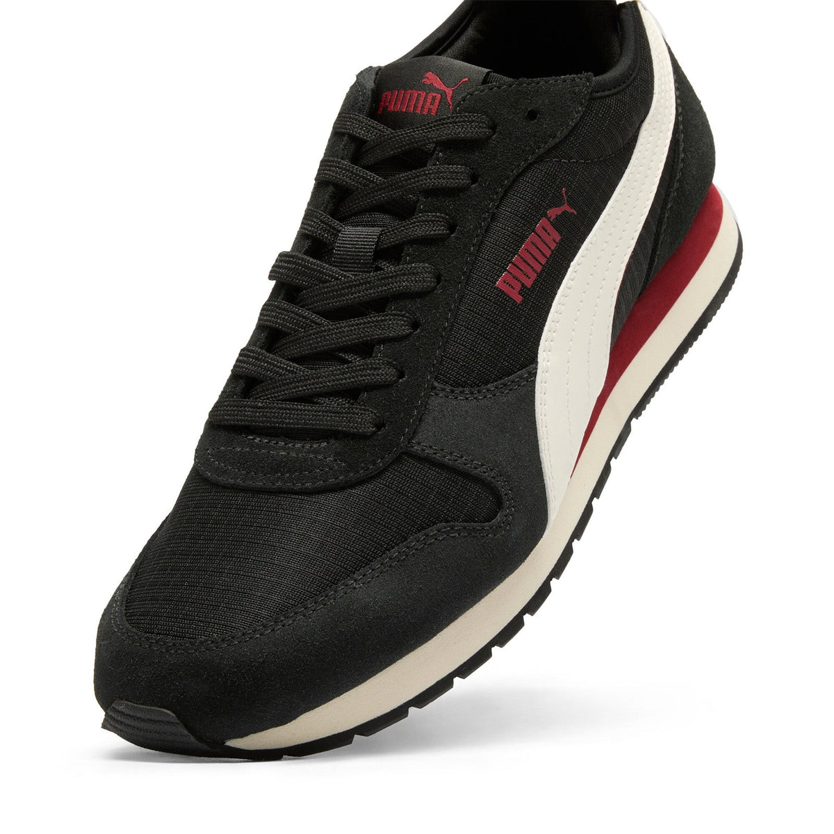 Puma ST Miler Nylon 39890903 Mens Black Canvas Lifestyle Sneakers Shoes
