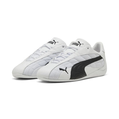 Puma Speedcat Plus Leather 40437601 Mens White Lifestyle Sneakers Shoes