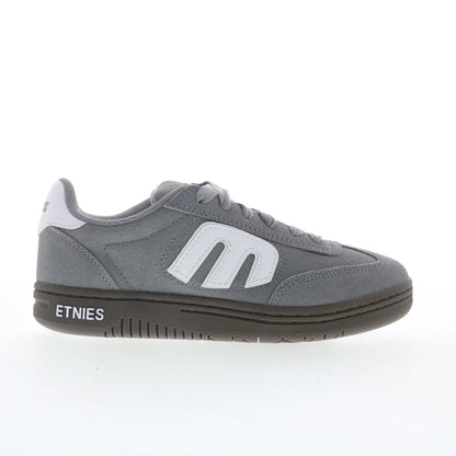 Etnies Locut 4101000507380 Mens Gray Suede Skate Inspired Sneakers Shoes