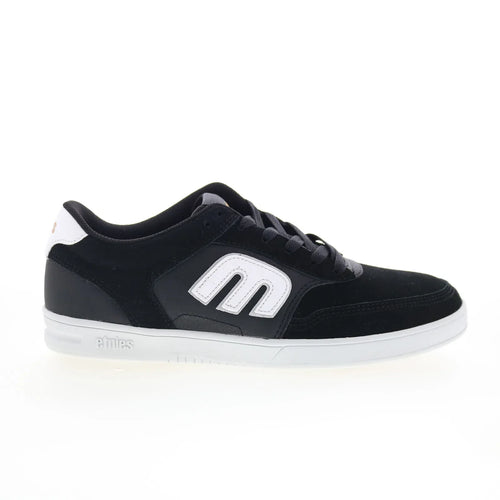 Etnies Serin 4101000589976 Mens Black Suede Skate Inspired Sneakers Shoes