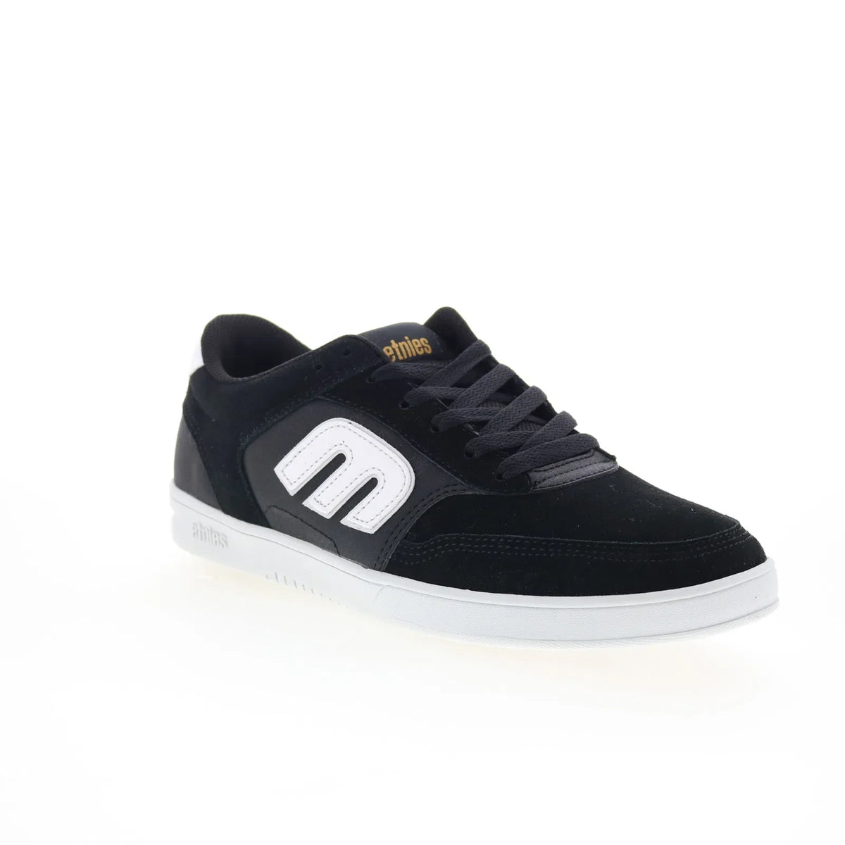 Etnies Serin 4101000589976 Mens Black Suede Skate Inspired Sneakers Shoes