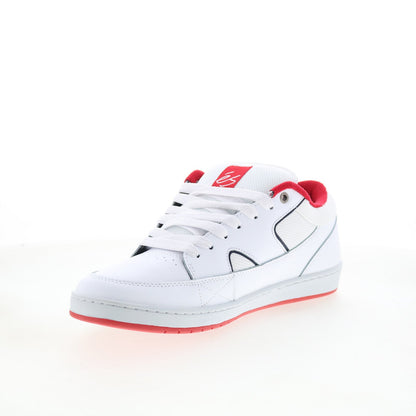 ES Sophisto 5101000211150 Mens White Leather Skate Inspired Sneakers Shoes