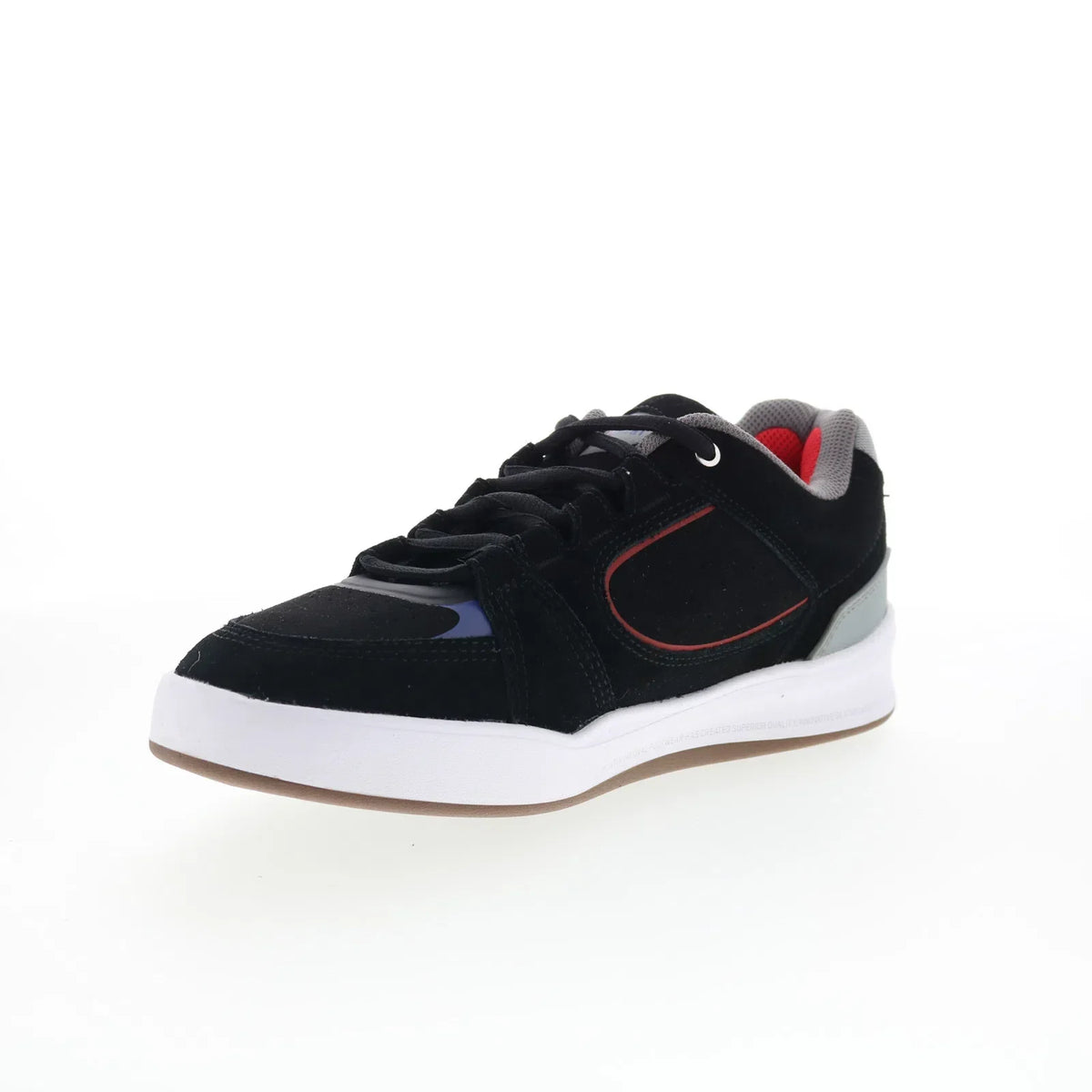 ES Accel Fit 5101000214001 Mens Black Suede Skate Inspired Sneakers Shoes