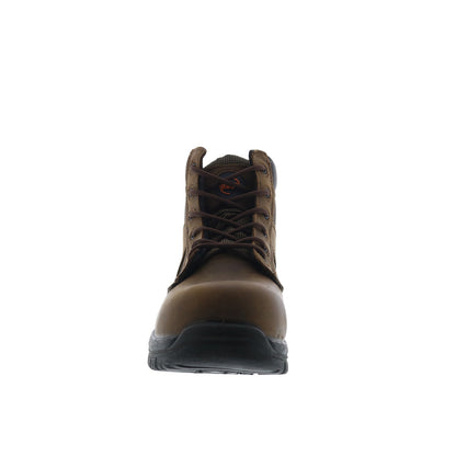 Hoss Mason 60245 Mens Brown Wide Leather Lace Up Work & Safety Boots