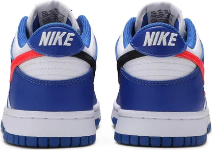 Nike Grade School Womens Dunk Low Sneakers - 'Mismatched Swoosh'