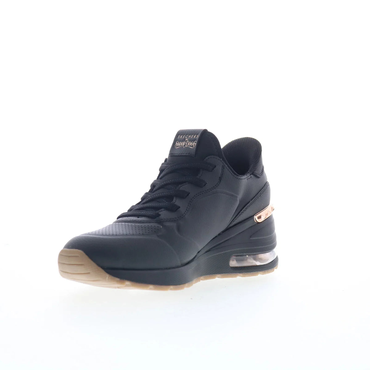 Skechers Snoop Dogg: Million Air - Luxe Daze3 Womens Black Sneakers Shoes