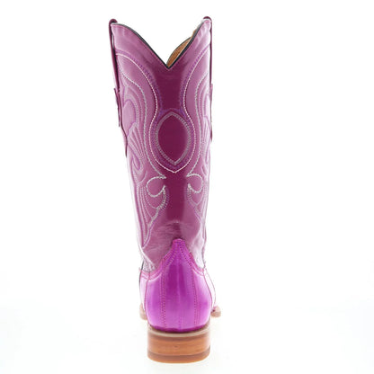 Los Altos EEL Boots XXX-Toe 950892 Mens Purple Wide Cowboy Western Boots