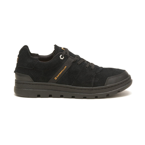 Caterpillar Cite Low P111257 Mens Black Suede Lifestyle Sneakers Shoes