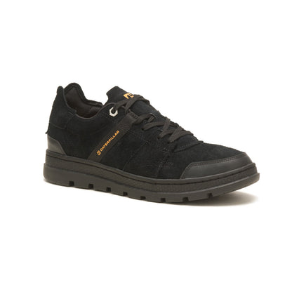 Caterpillar Cite Low P111257 Mens Black Suede Lifestyle Sneakers Shoes