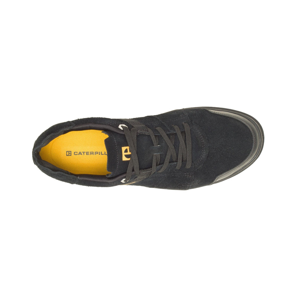 Caterpillar Cite Low P111257 Mens Black Suede Lifestyle Sneakers Shoes