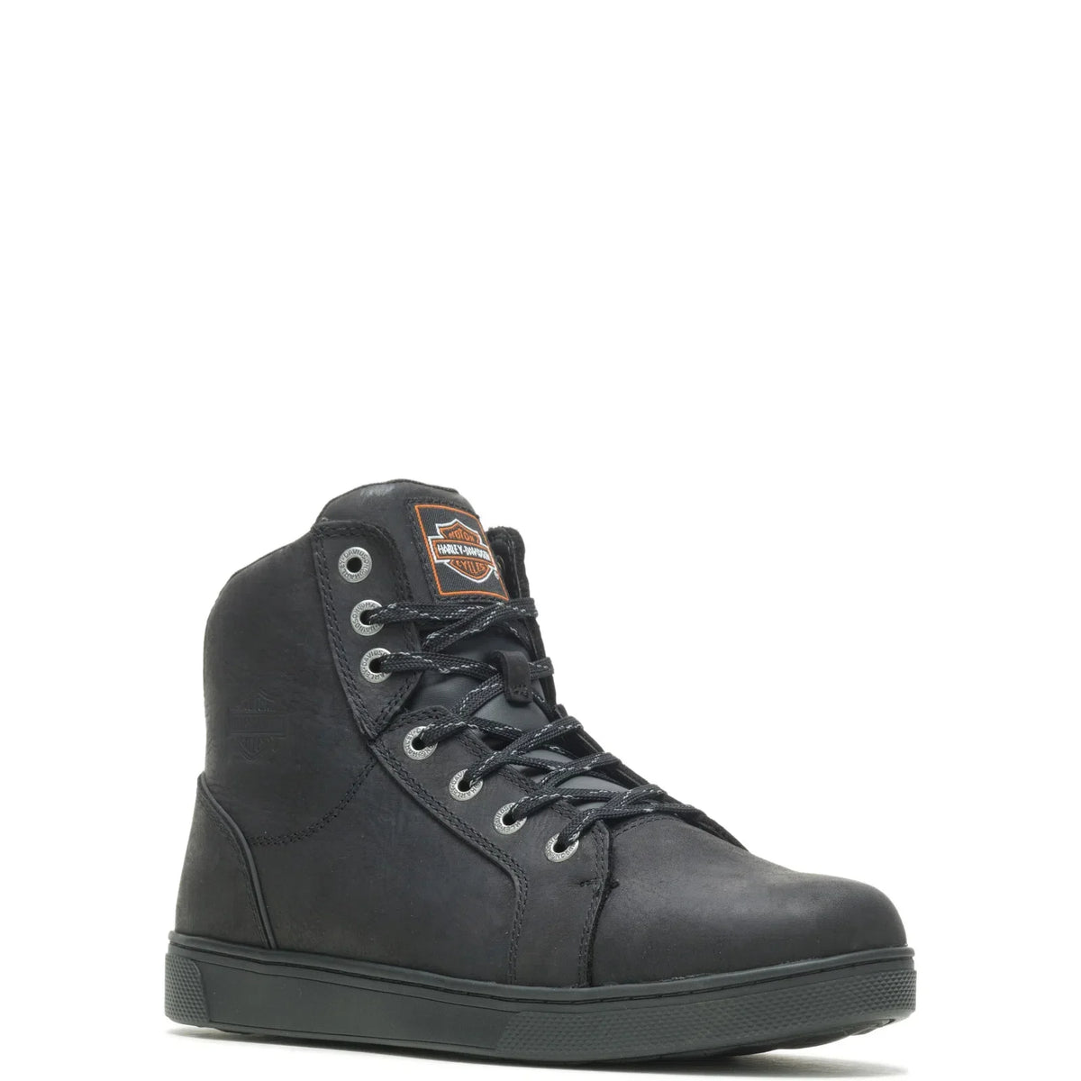 Harley-Davidson Watkins 6" D93517 Mens Black Lifestyle Sneakers Shoes