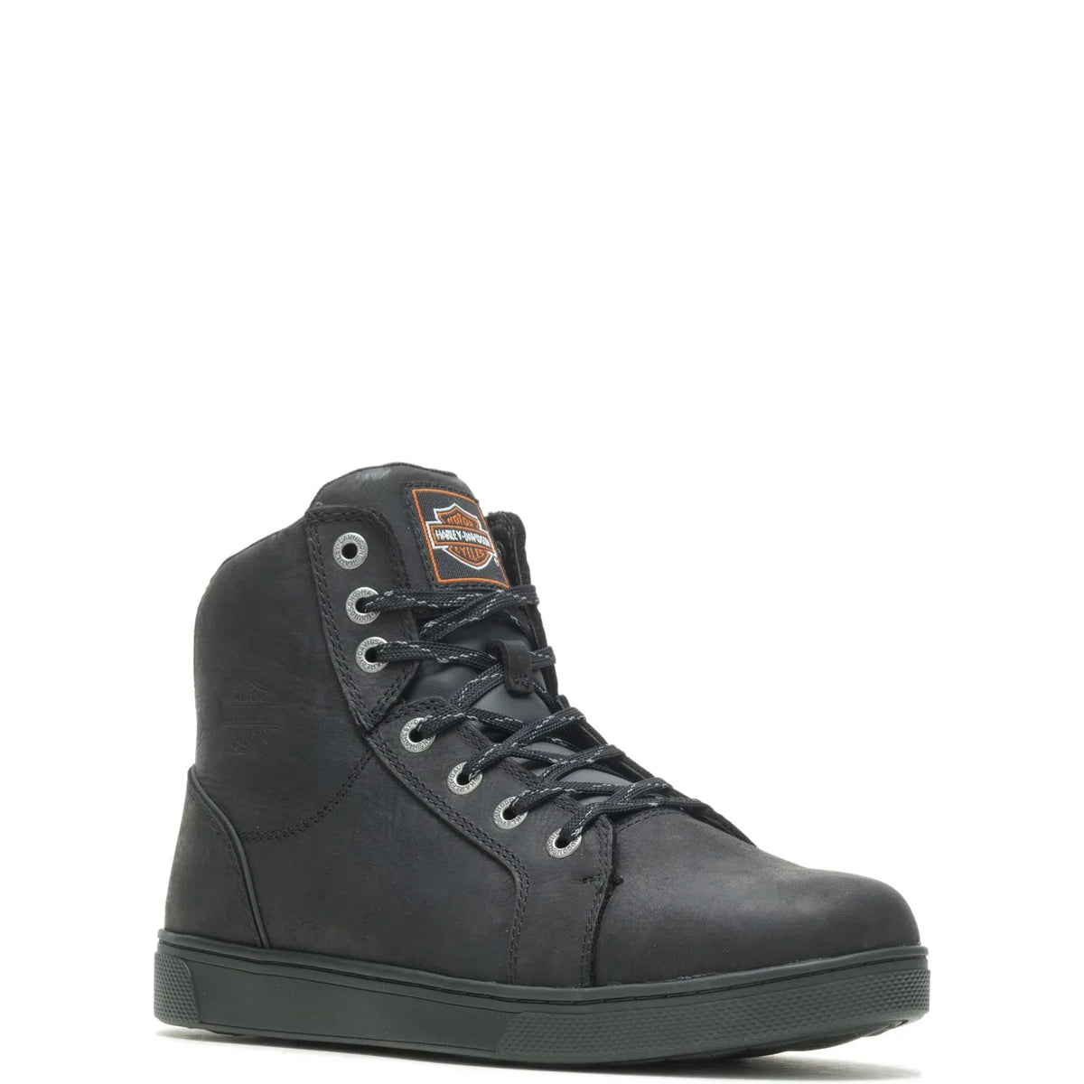 Harley-Davidson Watkins 6" D93517 Mens Black Lifestyle Sneakers Shoes