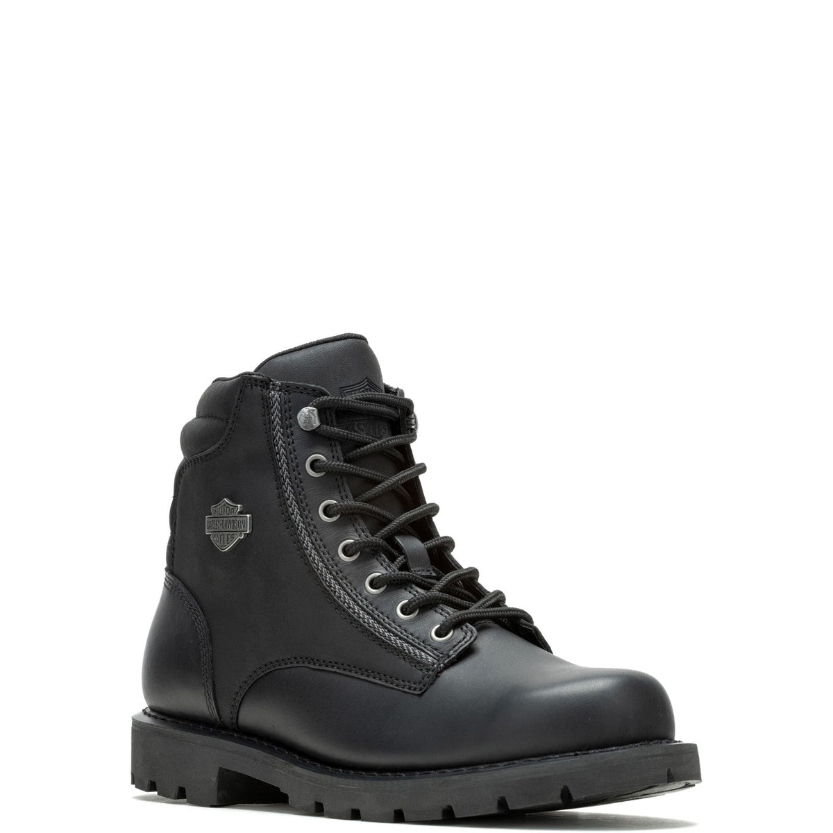 Harley-Davidson Clarkson D93862 Mens Black Leather Motorcycle Boots