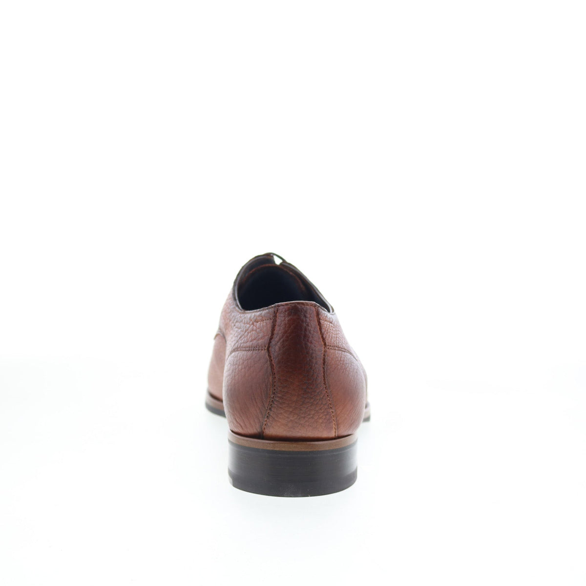 Di Bianco Pisa Mens Brown Leather Lace Up Oxfords & Lace Ups Casual Shoes